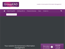 Tablet Screenshot of groupead.com
